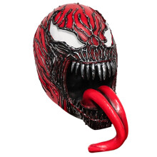 Avengers Red Venom Mask Spider-Man Hood Latex Cosplay Props
