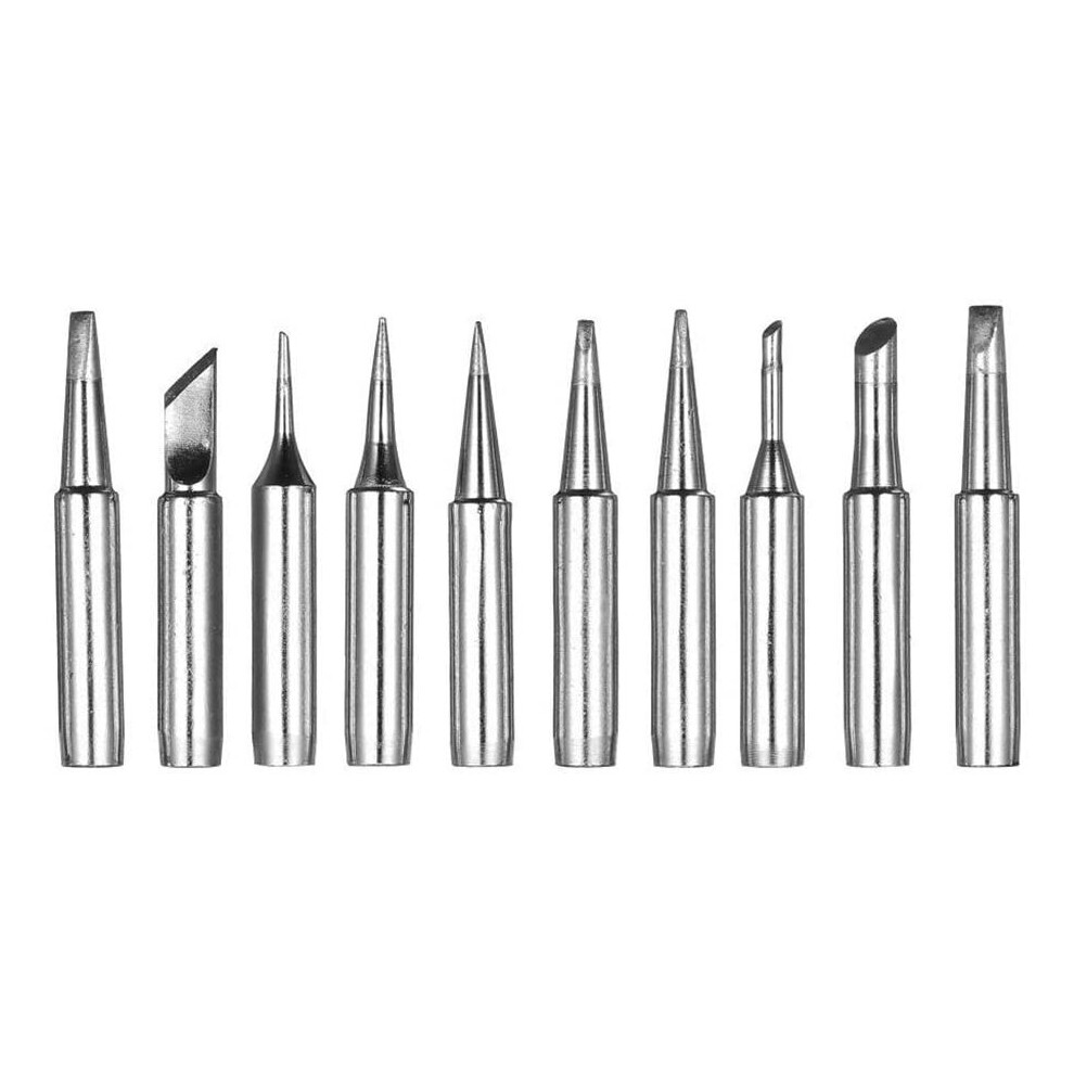10Pcs 900M Soldering Tips Replacement Solder Iron Tips Kit Solder Station 603935150415