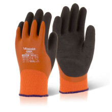 Wonder Grip WG338 Thermo Plus Gloves Orange/Black Size M