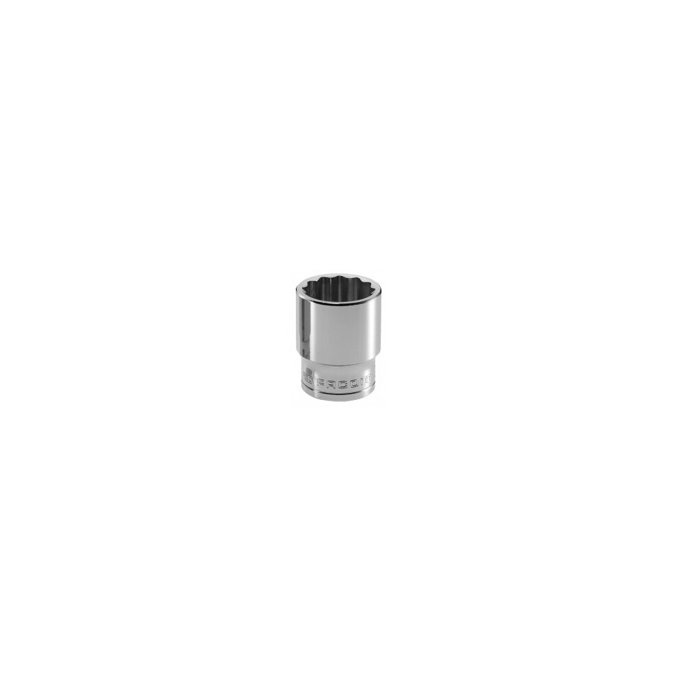 Facom S.25 25mm 12 Point Bi-Hex Socket 1/2" Square Drive - 38mm Long