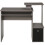 Homcom HOMCOM Computer Desk with Sliding Keyboard Tray Storage Drawer Shelf Grey 1