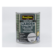 Rustins Garden Paint Snowdrop 750ml GAPSN750