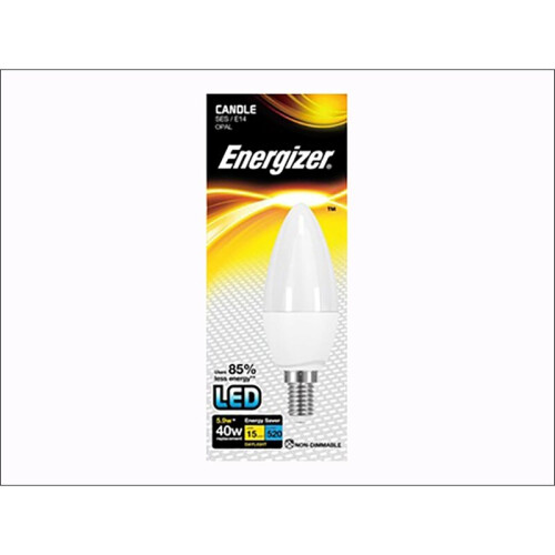 Energizer Eveready Candle LED 470Lumens Day Light Opal E14 Boxed