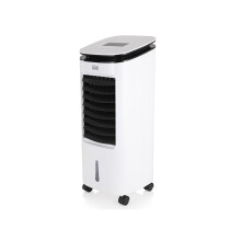 BLACK+DECKER BXAC65002GB Digital Air Cooler, 3 Speed, 7L Water Tank, LED Display, 7.5 Hour Timer, Remote Control 65 W, White