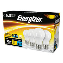 Eveready Energizer Golf LED 806 Lumen Warm White E27 x 4 S14057