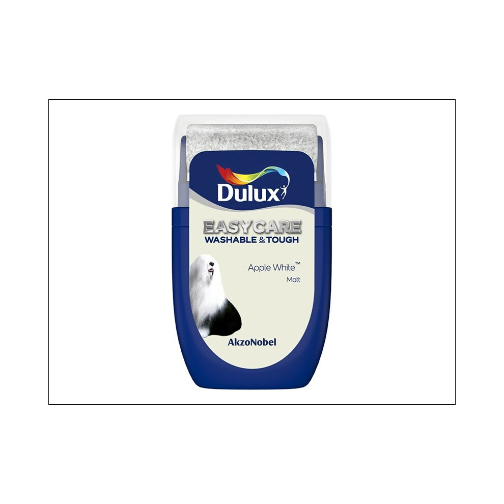Dulux Easycare Matt Tester Apple White 30Ml