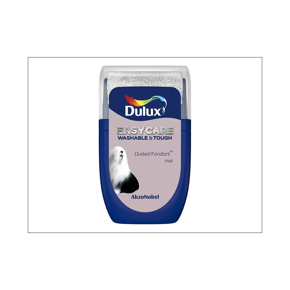 Dulux Easycare Matt Tester Dusted Fondant 30Ml
