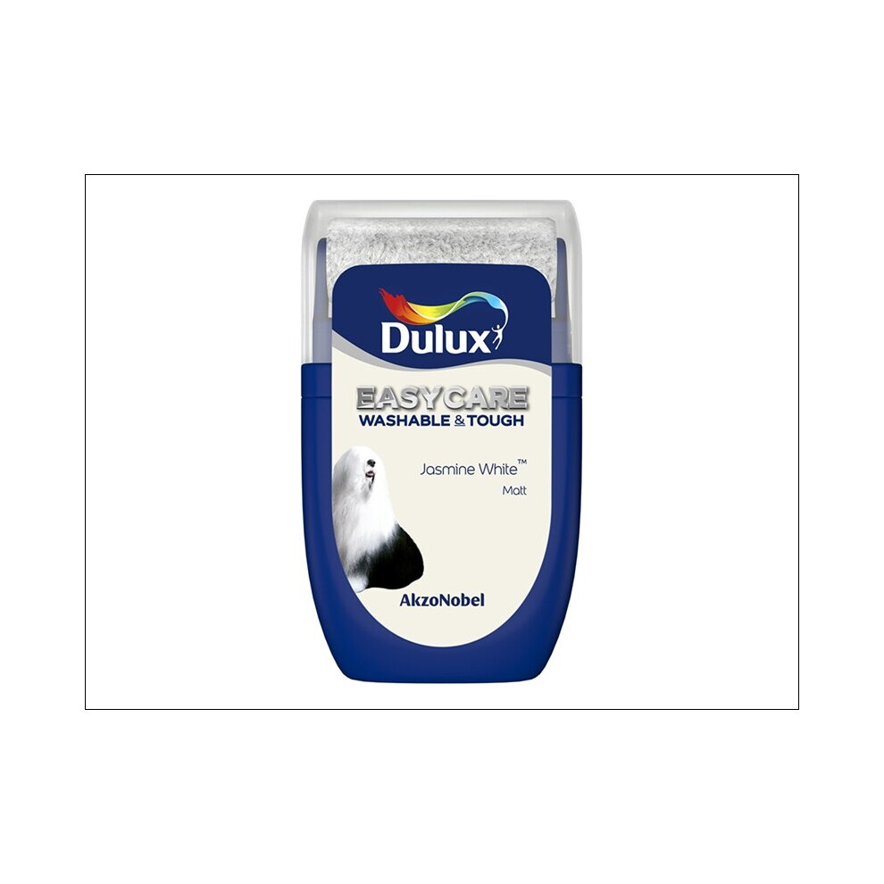 Dulux Easycare Matt Tester Jasmine White 30Ml