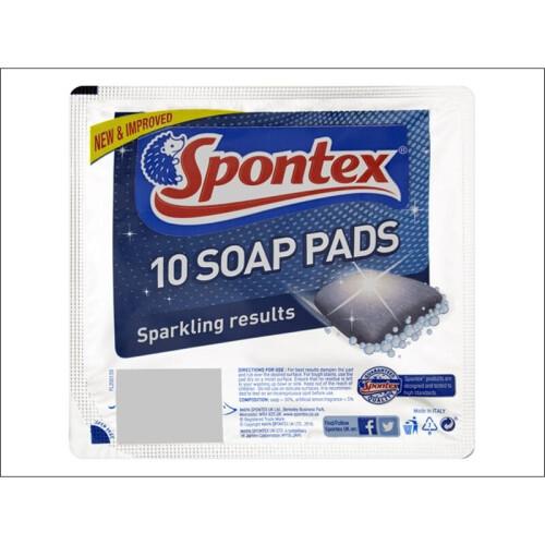 Tampons ? savon Spontex - paquet de 10