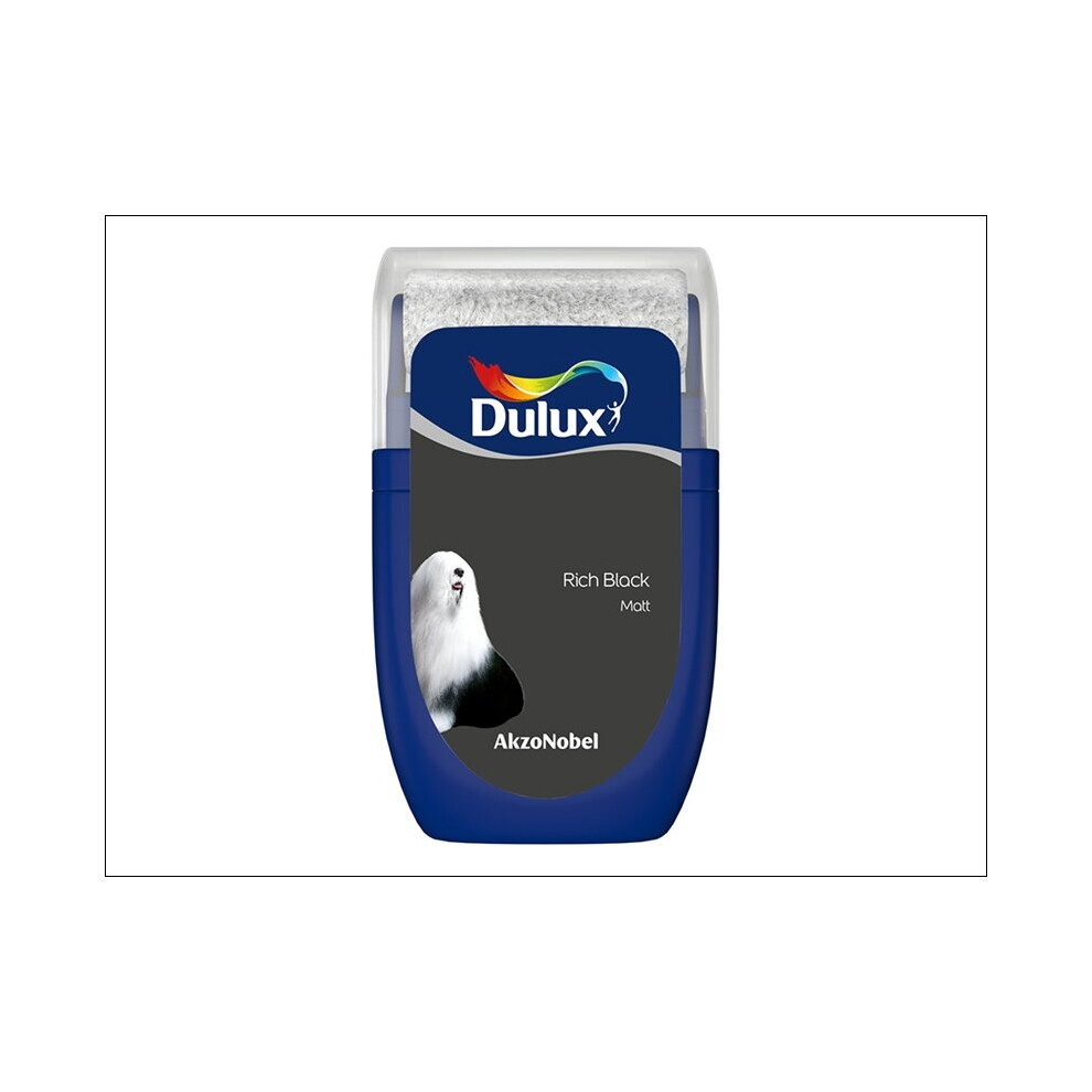 Dulux Emulsion Tester Rich Black 30Ml