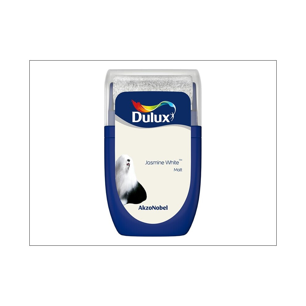 Dulux Emulsion Tester Jasmine 30Ml White