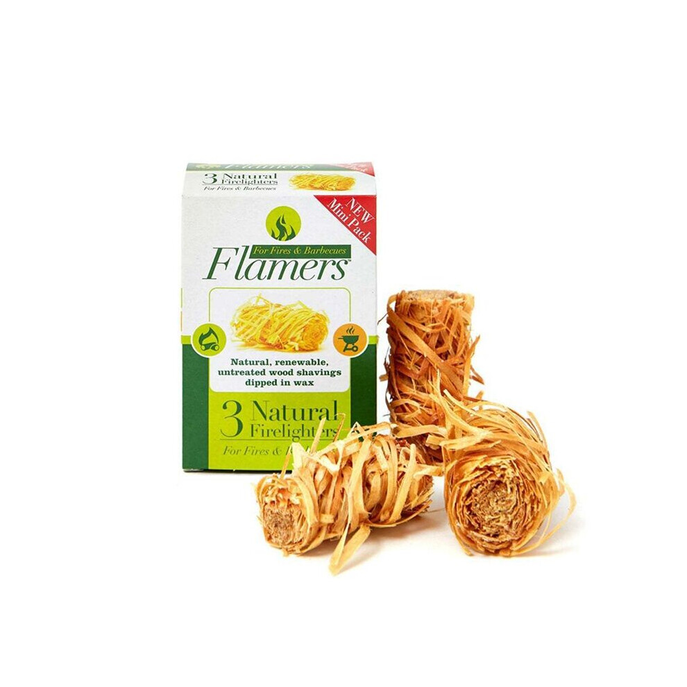 Flamers Flamers Natural Firelighters x 3