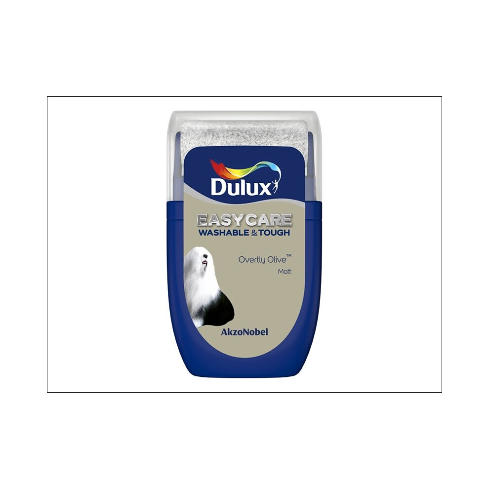 Dulux Easycare Matt Tester Overtly Olive 30Ml