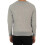 (S) GANT SHIELD Mens Sweatshirt Crew Neck Long Sleeve Pullover Jumper Grey Melange 6