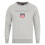 (S) GANT SHIELD Mens Sweatshirt Crew Neck Long Sleeve Pullover Jumper Grey Melange 7