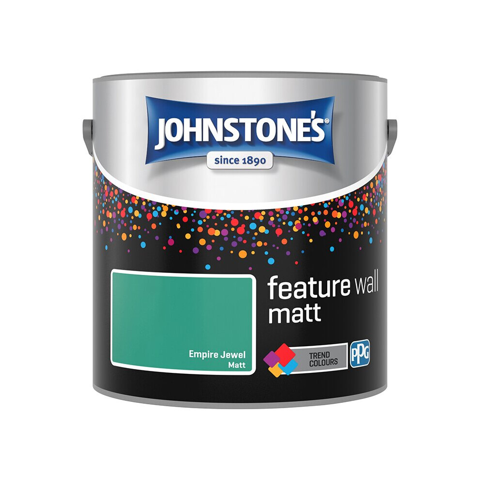 Johnstone's Paint Colourvibe Matt Empire Jewel 2.5L N