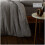 supersoft teddy duvet set in silver size KING with pillow cases 4