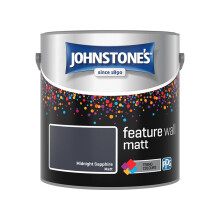 Johnstones Paint Colourvibe Matt Midnight Sapphire 2.5L N