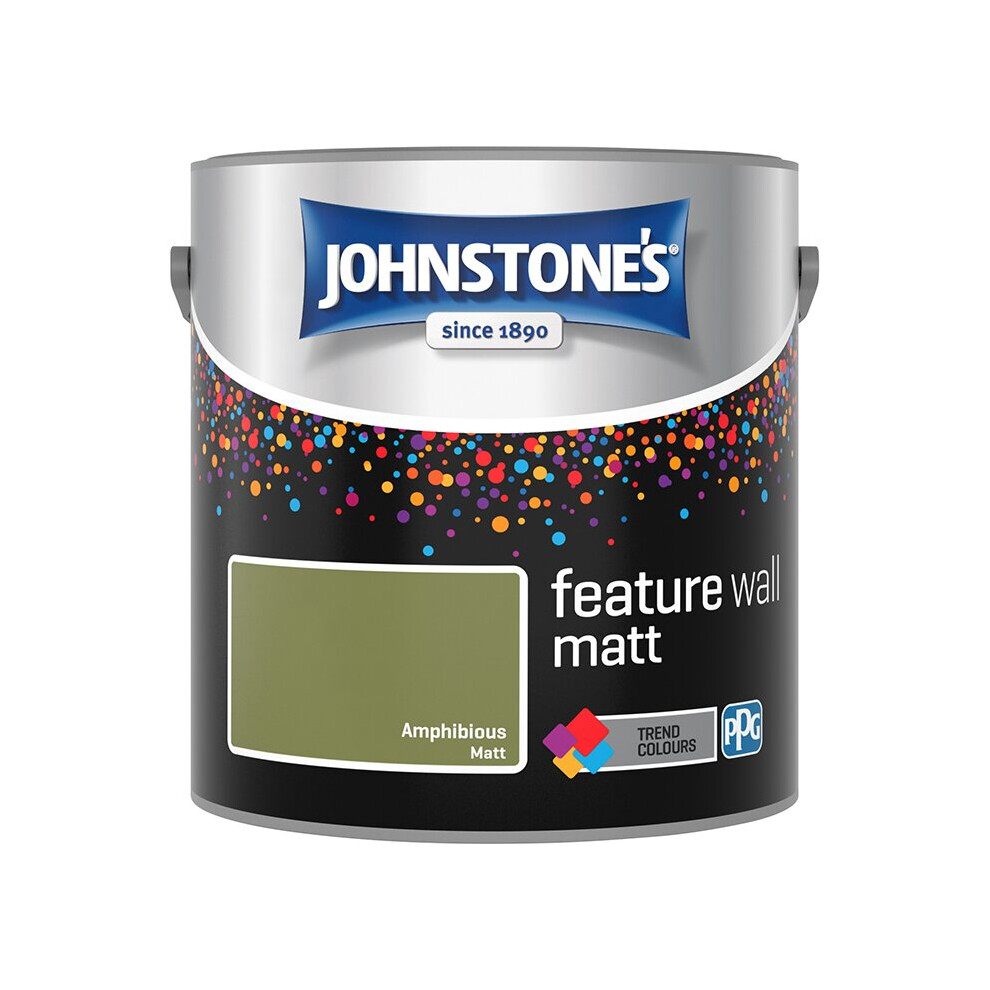 Johnstones Paint Colourvibe Matt Amphibious 2.5L N