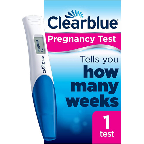 Clearblue Digital Pregnancy Test with Weeks Indicator Unmistakably Over 99%