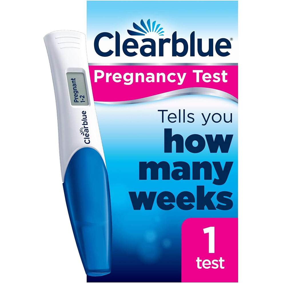 Digital Pregnancy Test with Weeks Indicator Unmistakably Over 99%