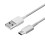 Samsung (Cable Only) Samsung 2 Pin EU 2 Amp Adaptive Fast Mains Charger USB-C Data Cable In White 2