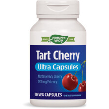 Tart Cherry Ultra Cápsulas de Nature's Way, 1,200 mg, 90 Cápsulas Vegetarianas
