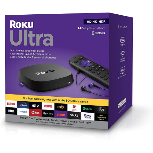 Roku Roku Ultra 2020 | Streaming Media Player HD/4K/HDR/Dolby Vision
