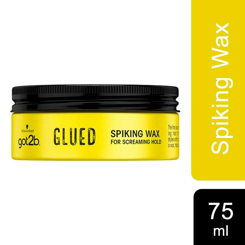 1 x Schwarzkopf got2b Glued Spiking Wax, 75ml