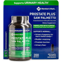 Member's Mark Prostate Plus Saw Palmetto, 200 Softgels