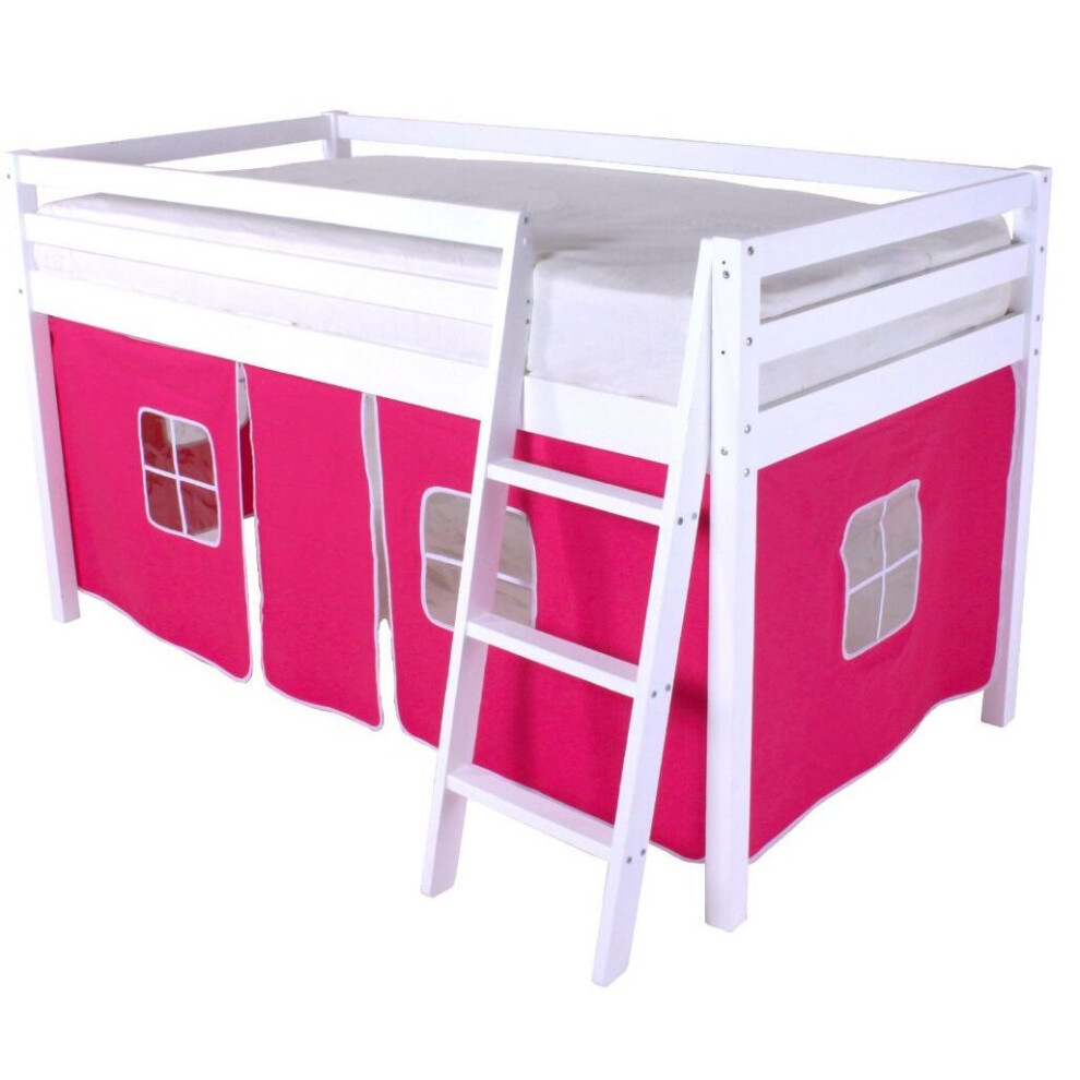 (Baby Pink) Tent for Midsleeper Cabin Bunk Bed-image-OPC-P6CSF79-NEW