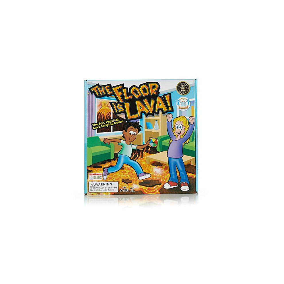 The Floor is Lava! | Interactive Board Game for Kids and Adults