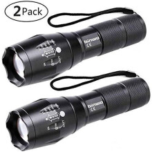 LED Torch, BINWO Super Bright 2000 Lumen Zoomable CREE XML T6 LED Flashlight, 5 Modes, Waterproof Handheld Powerful Tactical Torch Light for Camping