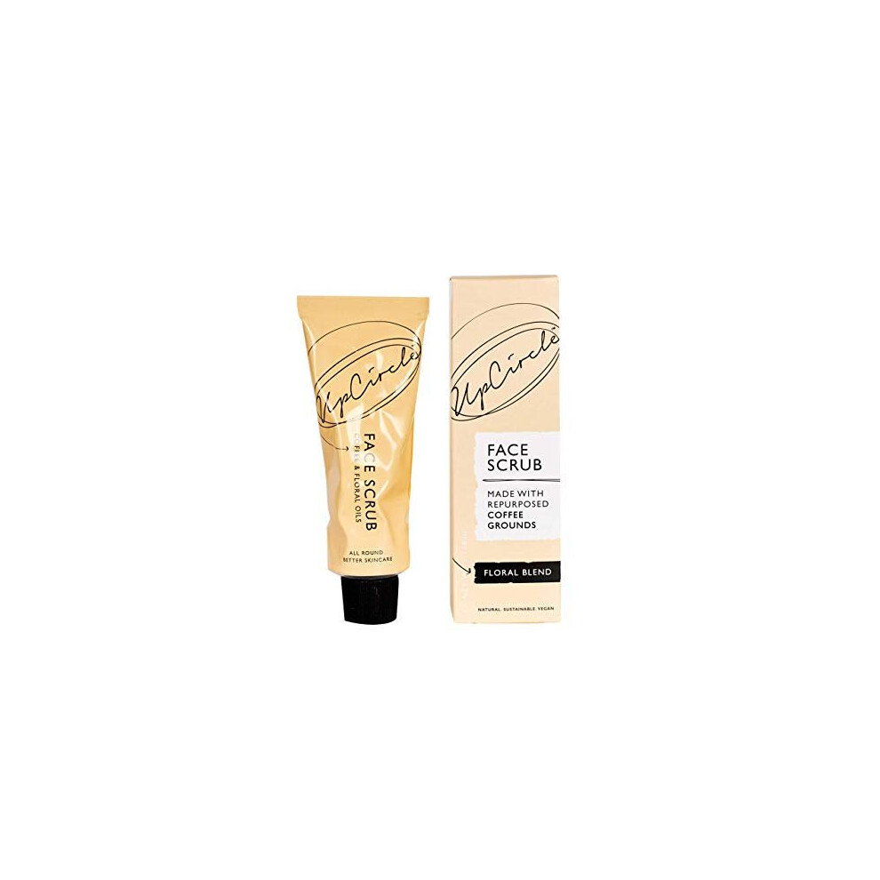 UpCircle Coffee Face Scrub - Floral Blend For Sensitive Skin 100ml