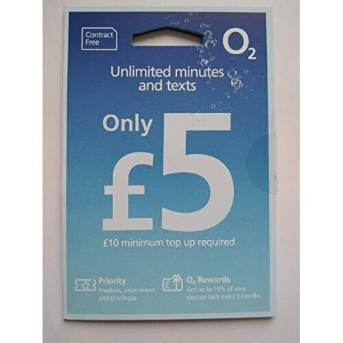 O2 mobile Sim Pay As You Go standard & Micro sim card by O2 02