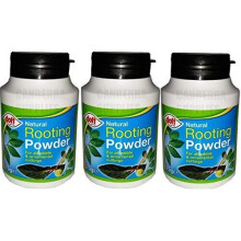 Doff Pack of 3 Natural Rooting Powder for Plant and Cuttings 75grams