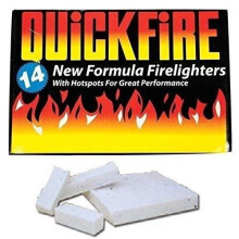 Fire Lighters Quickfire Firelighters Bulk Pack Hotspots Burners BBQ COAL LIGHTERS WOOD BURNERS (2)