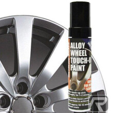 E-Tech Metallic Silver Car Alloy Wheel Professional Touch-Up Pen Stick Paint