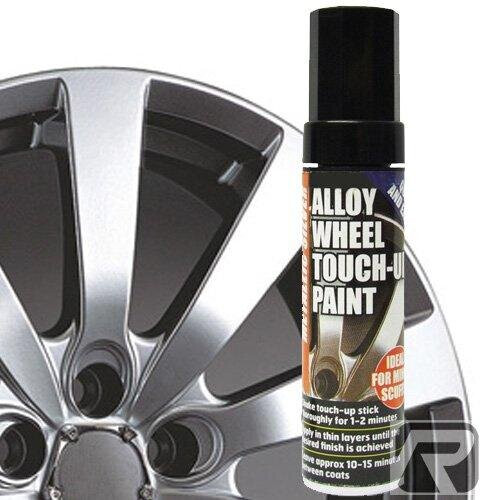 E-Tech Metallic Silver Car Alloy Wheel Professional Touch-Up Pen Stick Paint