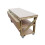 (5ft, Standard Legs) Wooden MDF Top Workbench Double Shelf With Extendable Working Surface To 3ft Depth 2