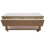 (5ft, Standard Legs) Wooden MDF Top Workbench Double Shelf With Extendable Working Surface To 3ft Depth 10