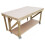(7ft, Standard Legs) Wooden MDF Top Workbench With Extendable Working Surface To 3ft Depth 7