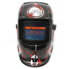 Casque de soudage à obscurcissement automatique, modèle de lance de la mort, masque de soudage ARC TIG MIG