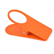 5PCS Table Desk Cup Holder Clip Home Office Table Desk Side Huge Side Drink Clip Coffee Holder ORANGE COLOR
