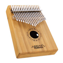 K17BA 17 touches Kalimba bambou ton B pouce Piano doigt avec marteau de réglage