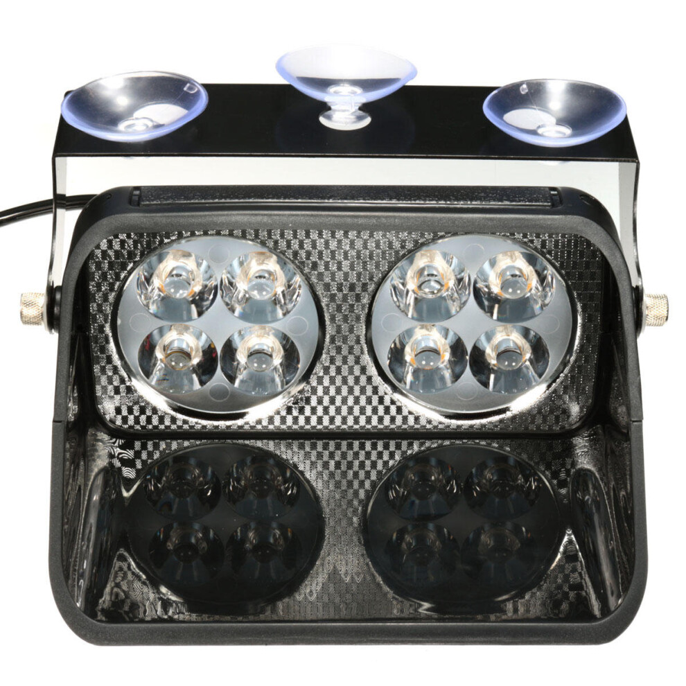 Led Windshield Warning Car Flash Police Beacon Emergency Strobe Signal Windscreen Lamp 12V Color Light/Blue 4191026597967