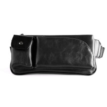 Herren Retro Casual Umhängetasche Brusttasche Hüfttasche