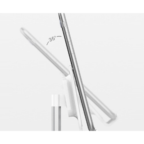 Ipad Desktop-Halterung Multifunktions-einziehbare Handy-Halterung Universal-Handy-Tablet-Halterung-Silber 2