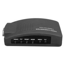 Convertidor de vídeo VGA BNC S a VGA para ordenador portátil, PC y monitor VGA, caja adaptadora 1080P