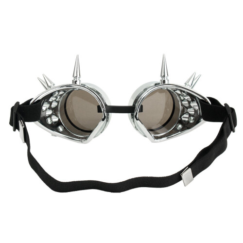 Retro Glasses Riding Gothic Goggles Windshield Double Layer Sunglasses 1